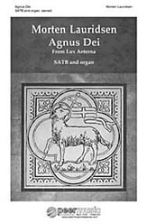 Agnus Dei SATB choral sheet music cover